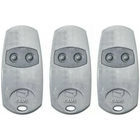 Telecommande d'origine Came TOP432EE 3 pieces. Frequence de code fixe 433,92 MHz,TOP432EE