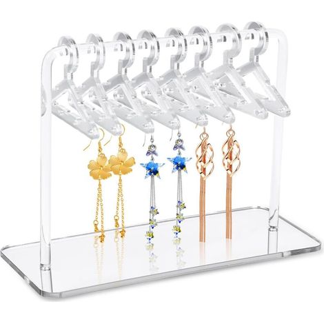 Support de Boucle d'oreille, Support de Boucles d'oreilles en Acrylique, présentoir de Boucles d'oreilles, Rangement de Bijoux pour les Femmes et les Filles (1/5)
