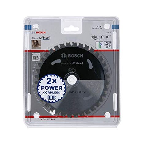 Bosch Standard lama per sega circolare 160 mm argento (1/4)