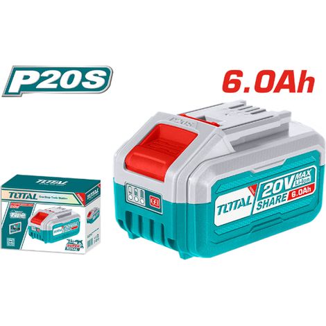 BATTERIA AL LITIO 20V DA 6Ah PER ELETTROUTENSILI UTENSILI TOTAL