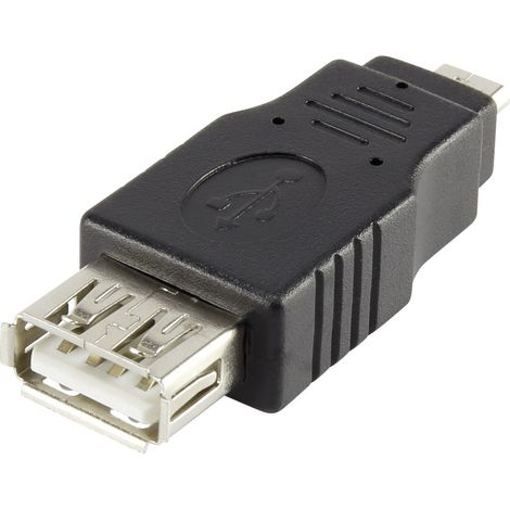 Renkforce USB 2.0 Adapter [1x USB 2.0 Stecker Micro-B - 1x USB 2.0 Buchse A] rf-usba-07 (1/2)