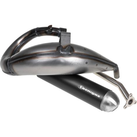 Escape Tecnigas E-NOX Steel, Malaguti XST, XTM / Yamaha DT / Peugeot XPS (E) (1/2)