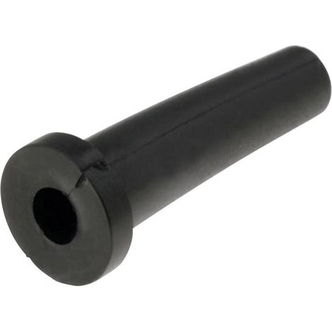 HellermannTyton HV2101-PVC-BK-M1 Knickschutztülle   Klemm-Ø (max.) 5.5 mm  PVC Schwarz 1 St. (1/2)
