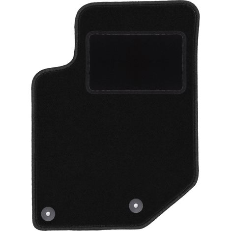 Tapis conducteur noir pour : Opel Corsa F à hayon (2019-)