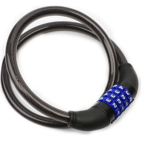 Serrure à combinaison pour vélo Serrure à combinaison à quatre chiffres pour vélo (1/2)