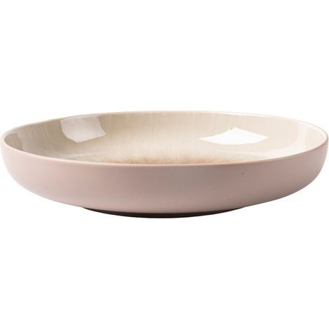 LAGUIOLE CUISSON - Lot de 6 assiettes creuses taupe - "Iris"