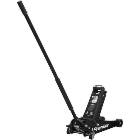Sealey Trolley Jack 4 Tonne Low Profile Rocket Lift Black 4040AB