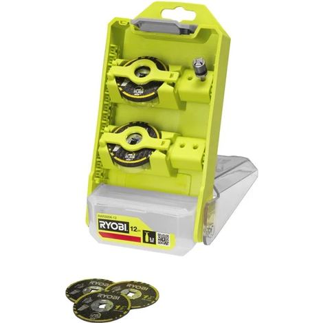 RYOBI - 12-teiliges Schneideset mit Drehverschluss - RAR300K-12
