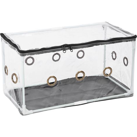 Still Air Box Mushroom Mycology Fume Hood Propagation Station PVC Clear Mushroom Grow Tent Planting Bag Kit for Home Scientists