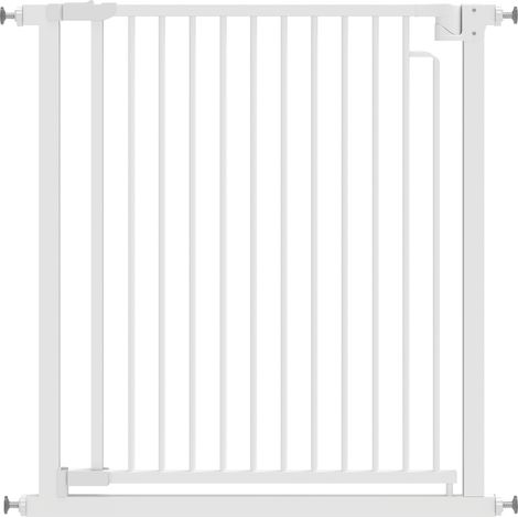 Cancelletto di sicurezza senza foratura 76-80 x 76 cm bianco HOMVRA (1/5)