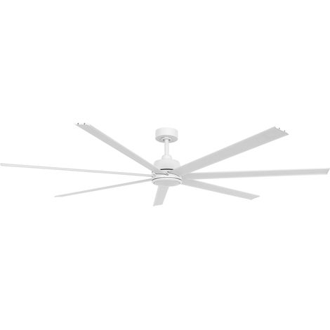 DC Ceiling Fan Atlanta II White with Remote