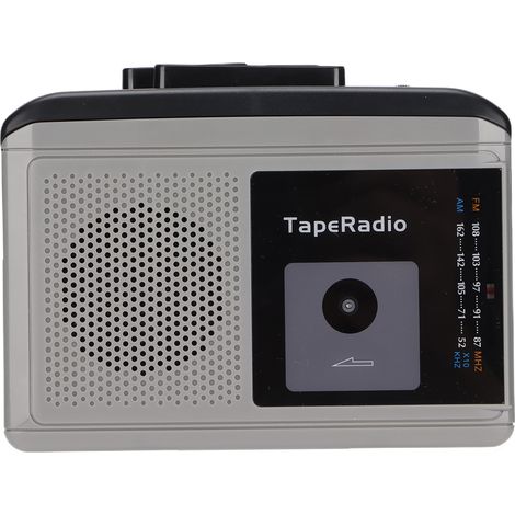 Lecteur de cassettes radio AM/FM portable pour écouter des émissions de radio sur cassettes (1/5)