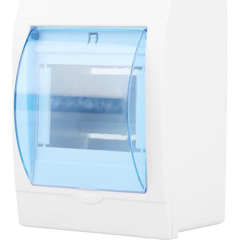 1pc Plastic Distribution Protection Box For 3-4 Ways Circuit Breaker Indoor On The Wall