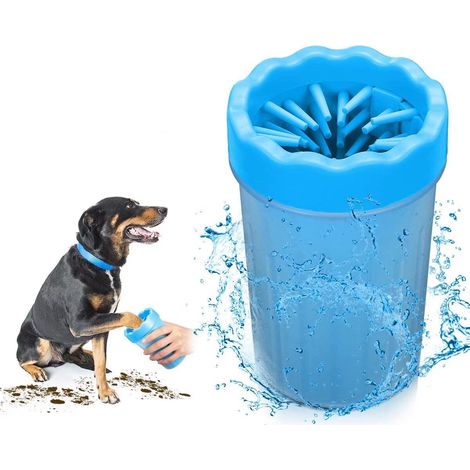 MINKUROW L'originale Pulisci Zampe Di Cane Per Zampe Grandi E Normali, Niente Più Zampe Sporche, Pulisci Velocemente E A Fondo, Spazzola Morbida Per La Pulizia (1/5)