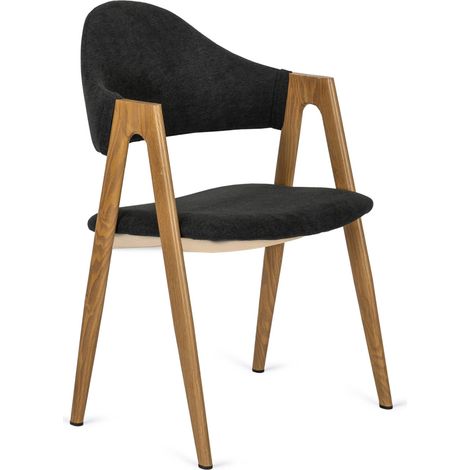 Ruiz Polstersessel für das Wohnzimmer, Schwarz, Modern Loft (1/5)