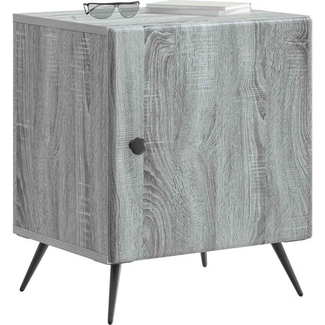 Maison Exclusive - Nachttisch Graues Sonoma 43 x 34,5 x 50 cm Hol