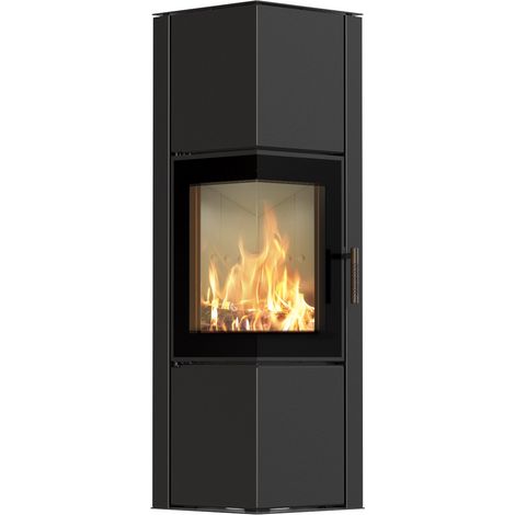 ILDNORD Eck-Kaminofen ODYN M und 8 kW