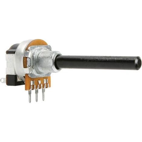 Potentiomètre Linéaire - 4,7 KΩ - Interrupteur Intégré - 20 mm - 0,4 W - 300° - Pour Circuits Imprimés (1/3)