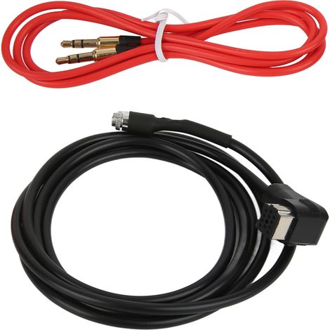Adaptateur Aux 3.5mm Femelle vers Connecteur IP-BUS pour Autoradio Pioneer AVIC Z1 Z2 Z3 N4, Câble Audio Jack Femelle (1/5)