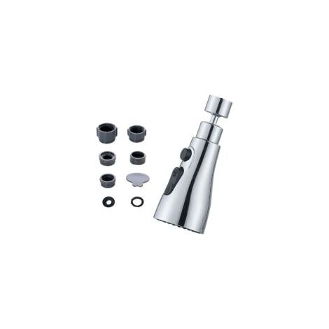 Cabezal rociador giratorio de 360 grados para grifos de fregadero de cocina, pieza de repuesto para cabezal de grifo de cocina - Crezuo (1/4)