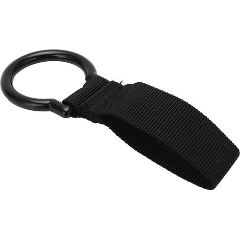 Abnehmbare Taschenlampenhalterung aus Nylon und Metall für Camping und Wandern (1/5)
