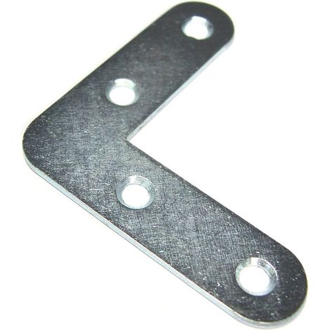 Winkelplatte mit runden Enden 2,5 mm ø Befestigung Mm 40 x 40 x 10 Maße (mm) 4 Stück