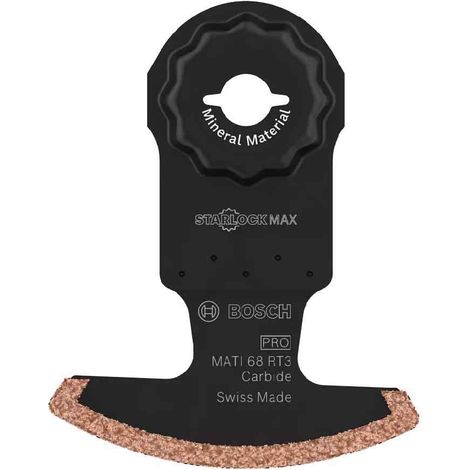 Hoja multitool Bosch mati 68 rt3 forma D carburo 2,8x68mm