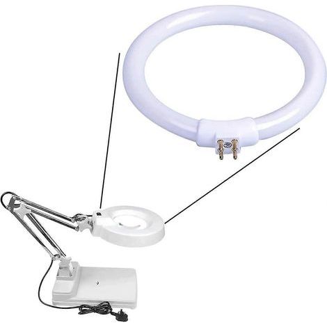 Tube fluorescent rond T4 11 W 110-220 V. ampoule à économie d'énergie. 200 lm (1/5)