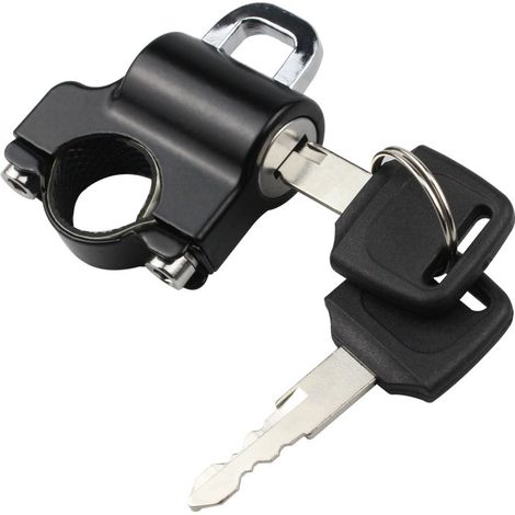 Universal fixed anti-theft device for electric vehicle helmets, anti-theft device, anti-theft device for electric bicycles, motorcycles and safety helmets. (1/2)