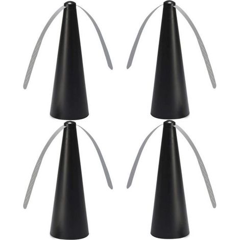 Kentop 4pcs Mouches et moustiques repoussent Les Ventilateurs d'insectes Gardez Les Mouches et Les Insectes Loin de la Nourriture (1/4)