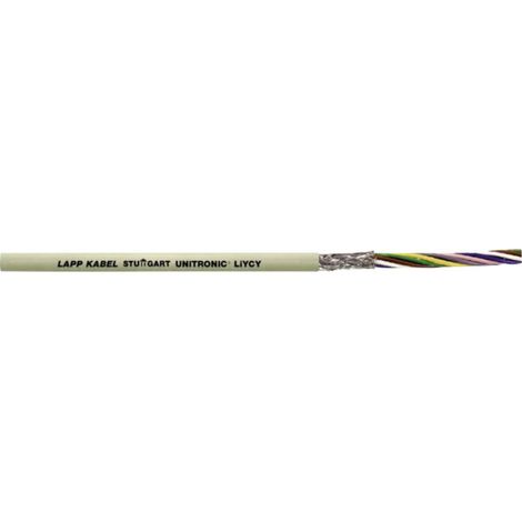 LAPP 34404/50 Datenleitung UNITRONIC LIYCY 4 x 0.25 mm² Grau 50 m