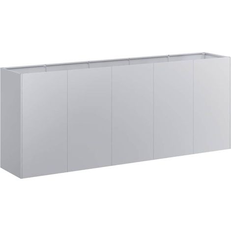 Maison Exclusive - Pflanzkübel 200x40x80 cm Verzinkter Stahl