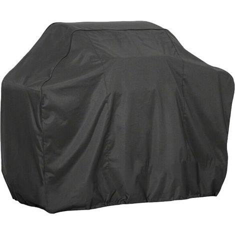 royaluxe -Housse de barbecue, tissu Oxford robuste, imperméable, anti-poussière et anti-UV, housse de barbecue extéri, L(145×61×117) (1/4)