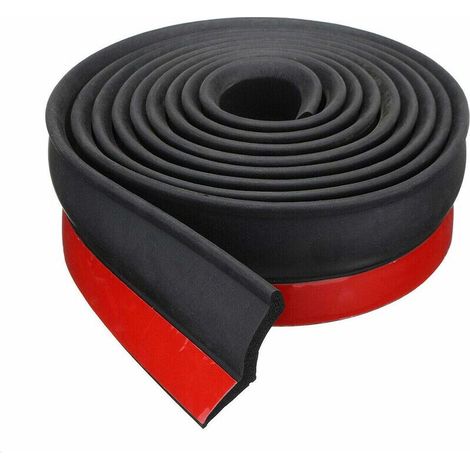 Polyvalent Caoutchouc Bande Joint, Porte Garage Bande Joint, Volet Portes Bande Joint, Temps Bord Bordure Enveloppement Complet Bas Scellé（2.5m）-- (1/5)
