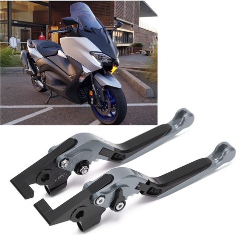 Motorradlenker für YAMAHA TMAX 530 2012–2019 / YAMAHA TMAX 560 2020–2021 (H530R H530L) Grau (1/5)