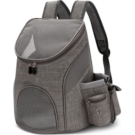 Rucksack für Katzen und Hunde, atmungsaktive und faltbare Tragetasche für kleine Katzen und Hunde, für Reisen im Freien (1/4)