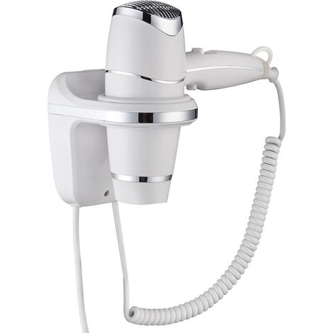 Asciugacapelli phon a pistola 1800W bianco