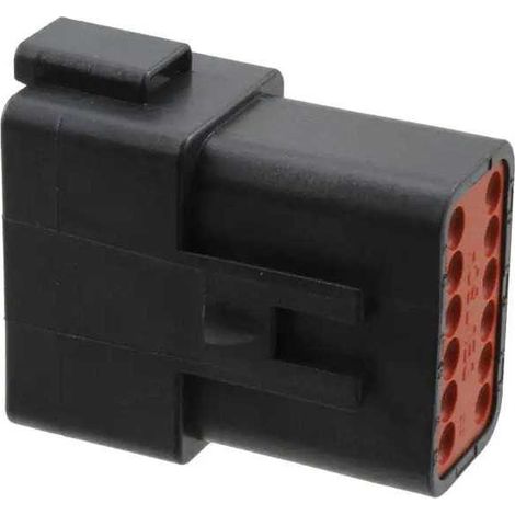 Connecteur Series DT Femelle 12 Voies noir