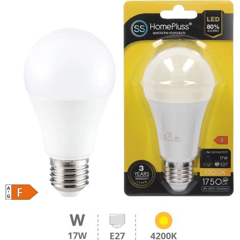 LED E27 STANDARD - 17W BLANC BRILLANT