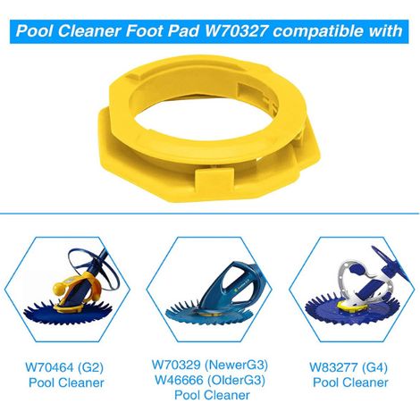 Patin de nettoyage compatible W83275 – Lot de 5 – Pour modèles G3 et G4 – Couleur bleu – Pièces compatibles W70327 et W72855