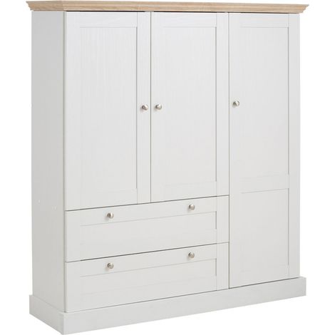 BinzArmoire 2+1 portes 2 tiroirs Chêne (1/3)