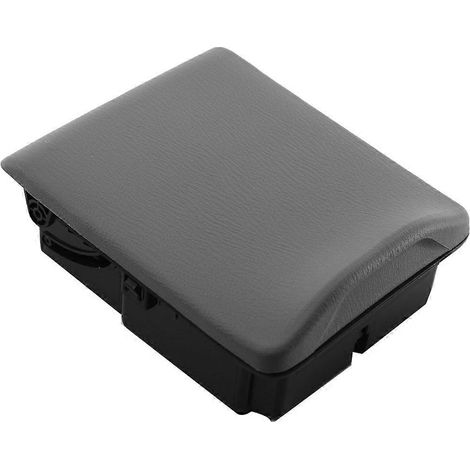 Porte-gobelet arrière gris pour console centrale de voiture Subaru Forester 2003-2008, avec compartiment accoudoir et sortie d'air de climatisation. (1/5)