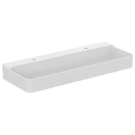 IDEAL STANDARD T3808MA Lavabo Conca, 2 trous for robinet, sans trop-plein