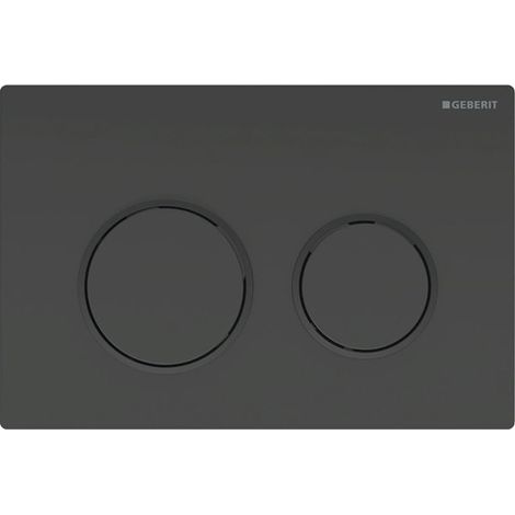 Geberit Omega20 Plaque de déclenchement, pour rinçage à 2