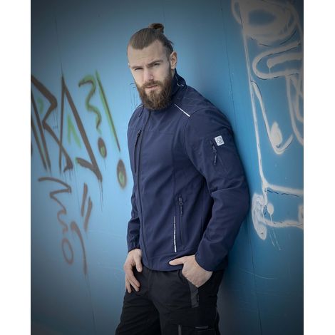Giacca softshell Ardon Vision nera e arancione Giacca softshell Ardon Vision nera e arancione XL