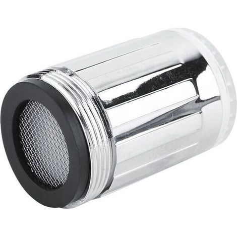 pair Pommeau de douche à LED 3 couleurs avec capteur de température et filtre à eau à changement de couleur (1/4)