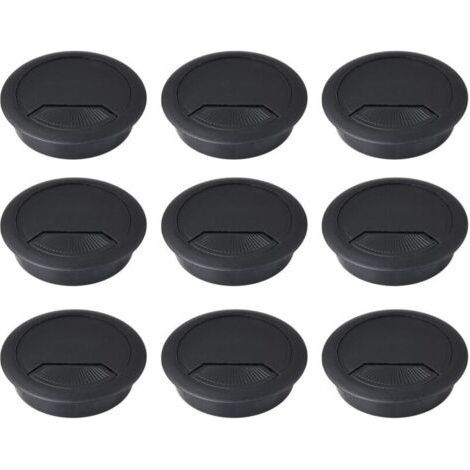 Desk Cable Organizer Boxes - Computer Desk Cable Organizers, Round Cable Hiders for Desk (1/5)