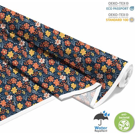 TESSUTI DECORATIVI PER ESTERNI OXFORD - Motivo Fiori I DX5386 (1/5)