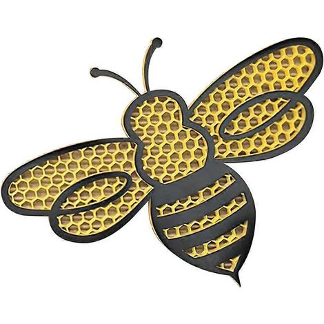 Abreuvoir réutilisable et multifonctionnel pour abeilles, en forme d'abeille, flottant, pour pollinisateurs, papillons et autres. Plateau de bain pour abeilles. (1/5)