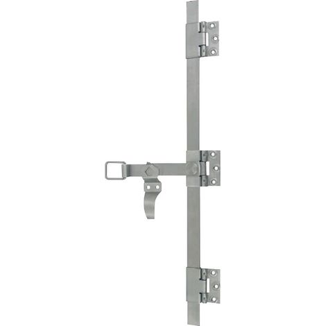 Torbel – Tige plate pour espagnolette inox 316 brossé 1500 mm – Poignée ergonomique 500 mm – Résistance à la corrosion pour extérieur